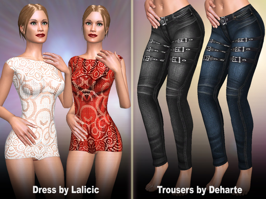 AChat Update #1443: Sexy dresses and Jeans for instant sex on your screen