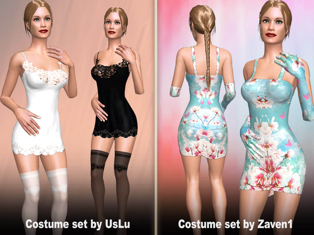 AChat Update #1447: Costume sets best used for online instant fuck