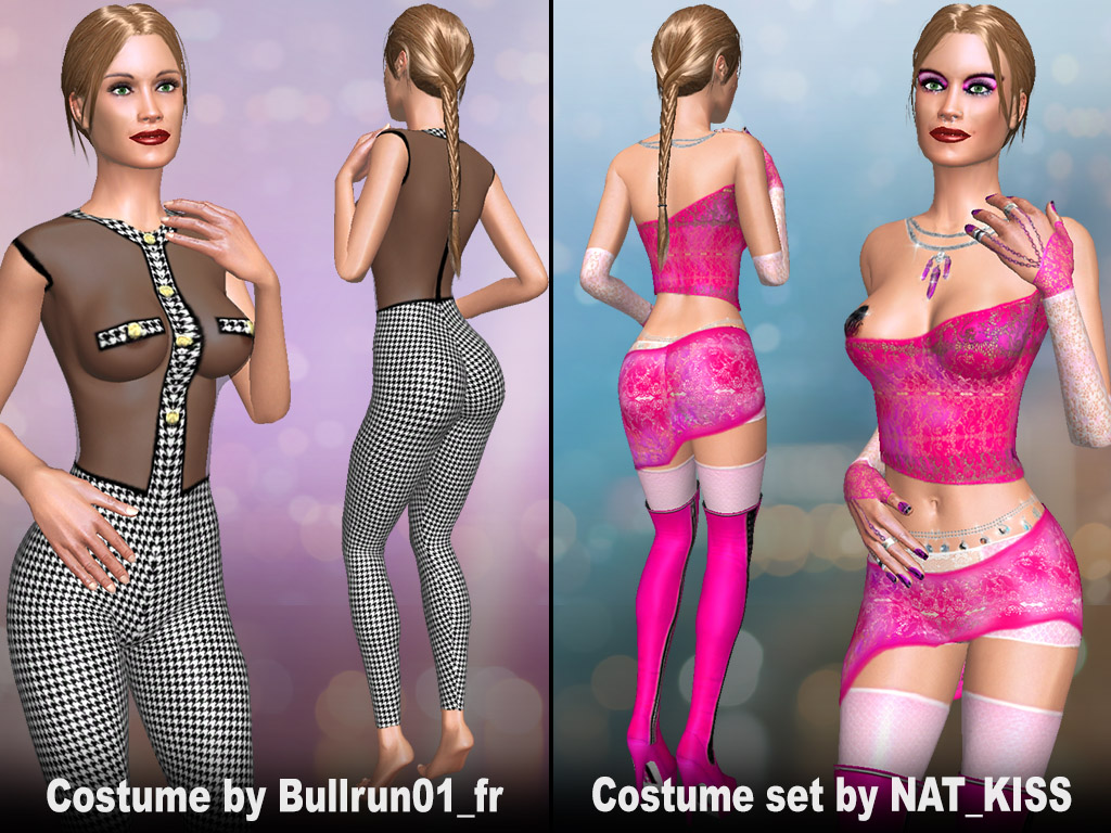 AChat Update #1461: Sexy costumes and Costume set for love making