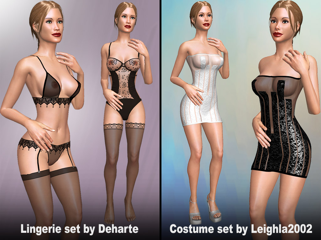 Home 1 AChat Update #1584: Lingerie sets and Costume sets