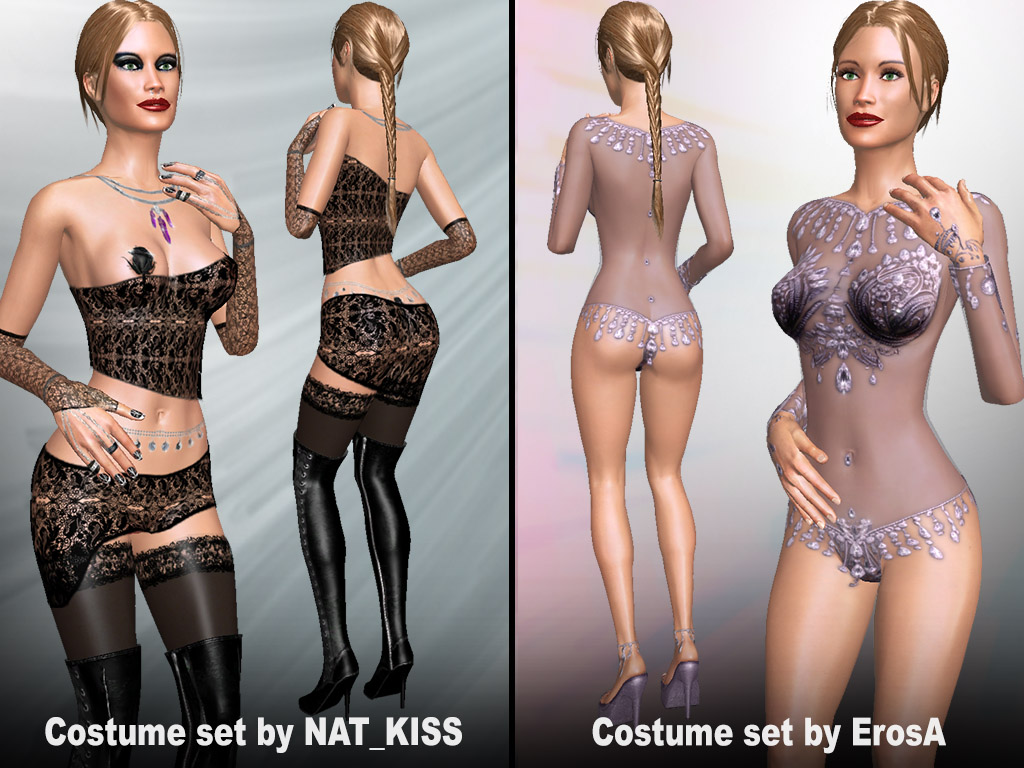 Home 3 AChat Update #1601: Costume sets optimized for ultimate cyber sex