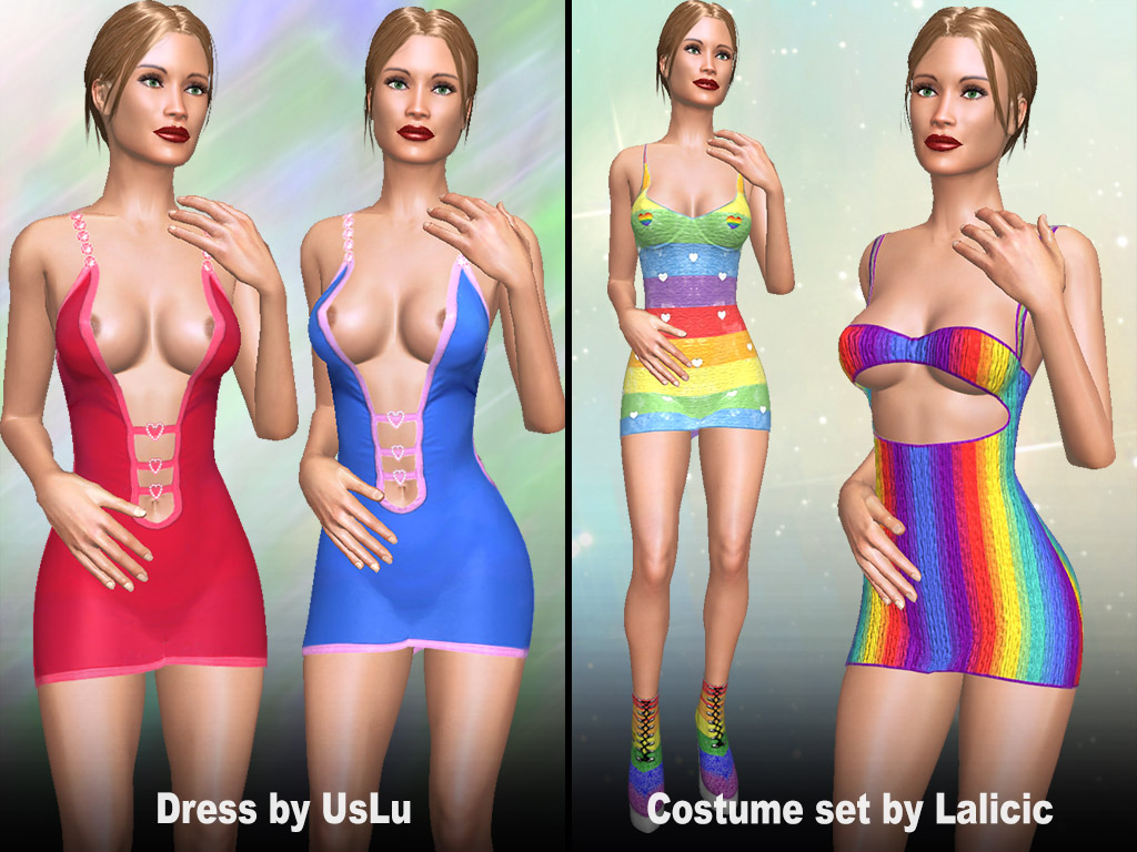 Home 3 AChat Update #1606: Sexy dresses and Costume sets