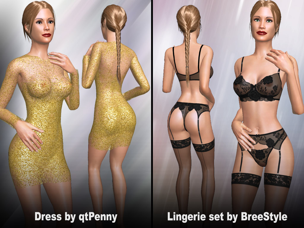 AChat Update #1632: New Sexy dress and Lingerie set