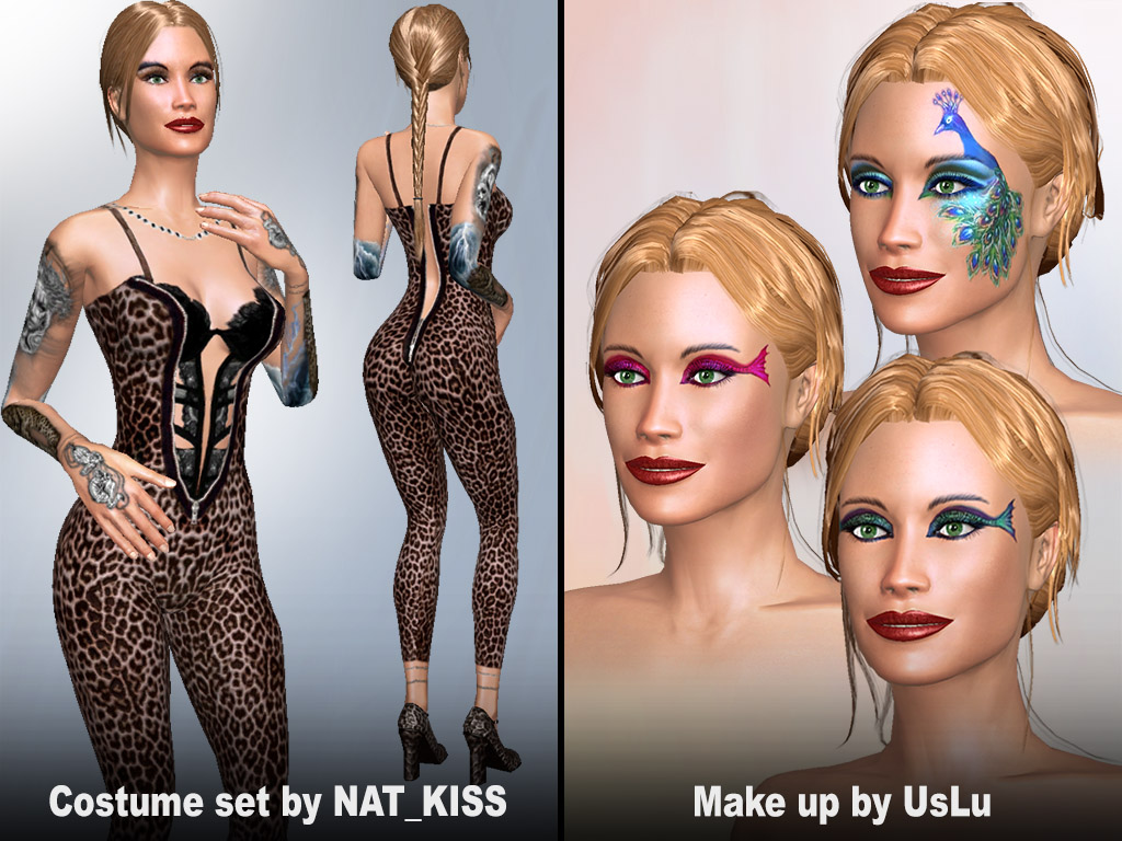 Home 10 AChat Update #1640: Make-ups and a Costume set