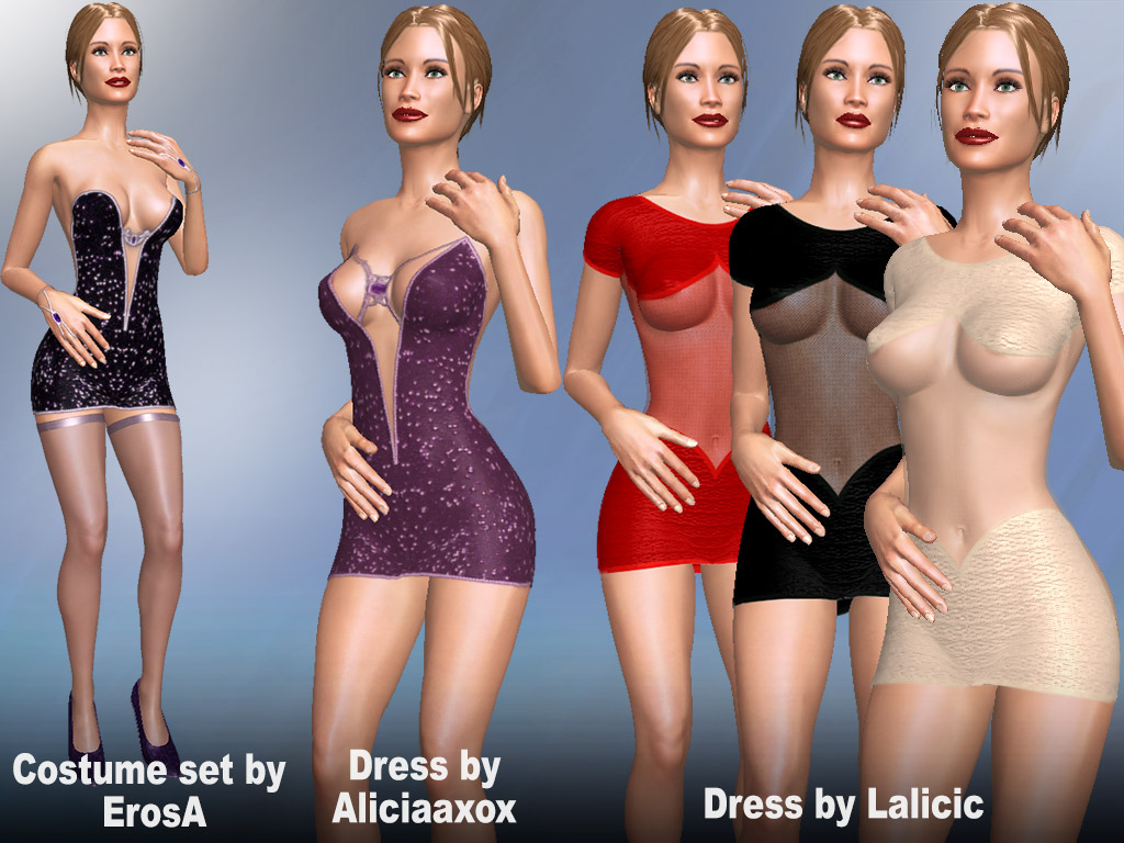 AChat Update #1650: Sexy dresses and a Costume set