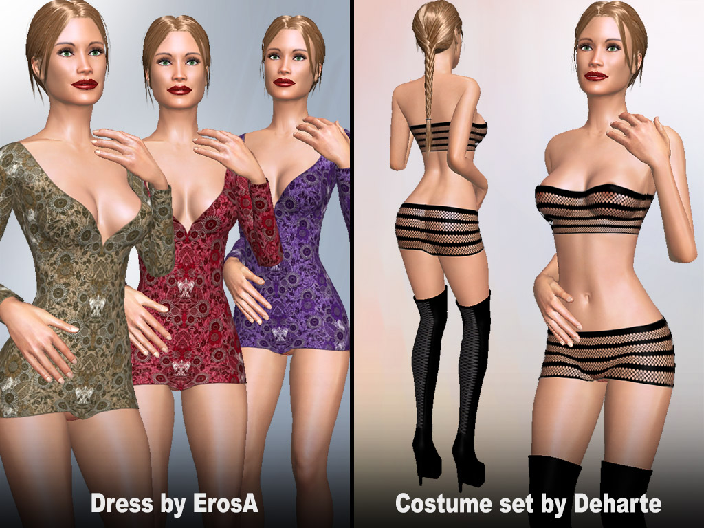 AChat Update #1656: Sexy dresses and a Costume set