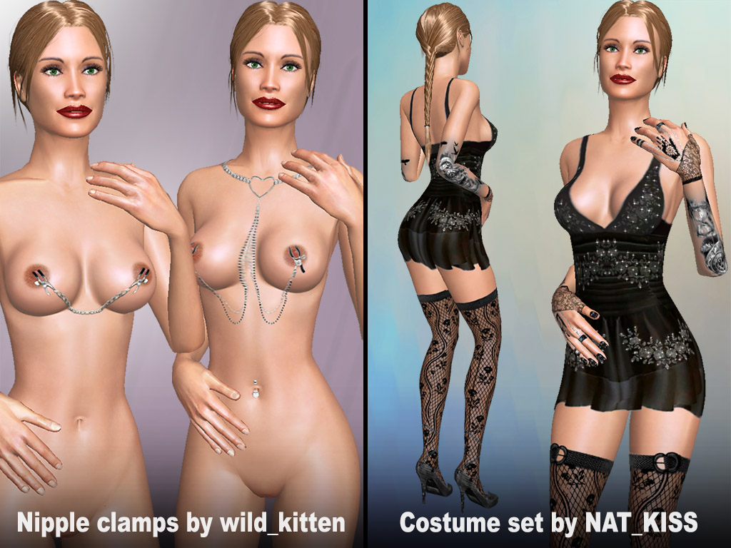 AChat Update #1658: Nipple clamps and a Costume set