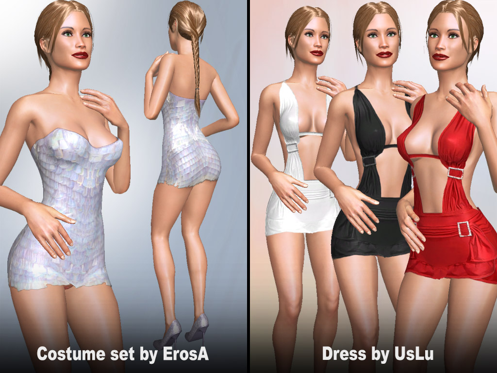 Home 8 AChat Update #1673: Sexy dresses and a Costume set