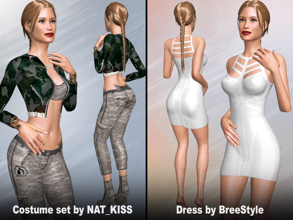 AChat Update #1694: New Costume set and a new Sexy dress