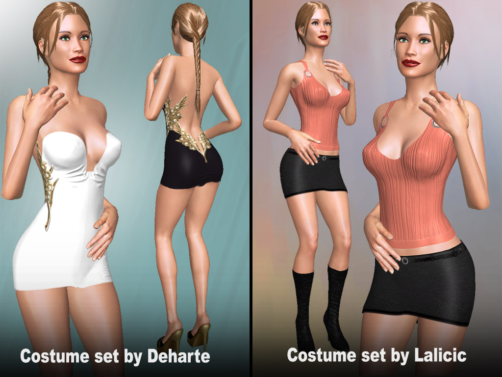 Home 3 Update #1777: Costume sets by Lalicic and Deharte