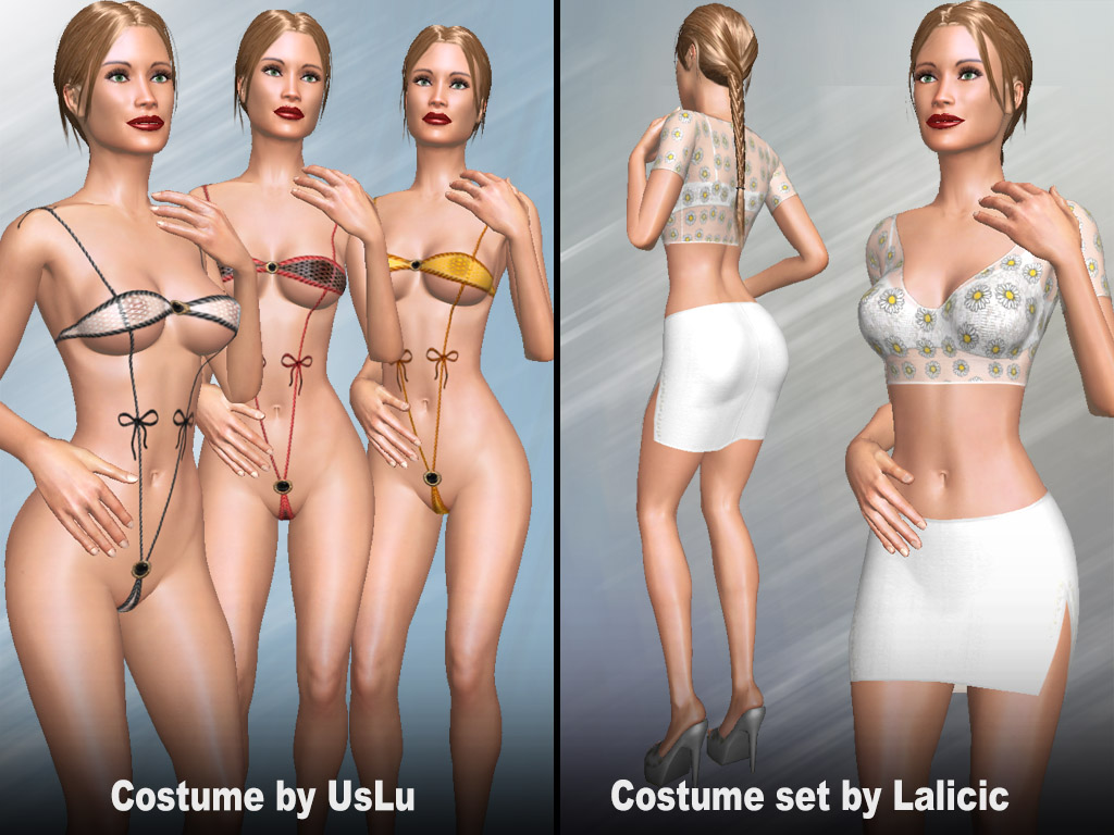 Home 2 Update #1778: Costume sets by Lalicic and UsLu